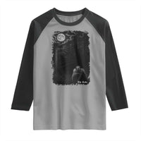Rake Creepypasta Raglan Shirt Cryptid Series Cryptozoology Gift Creepy Horror Halloween - Wonder Print Shop