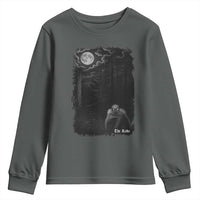 Rake Creepypasta Youth Sweatshirt Cryptid Series Cryptozoology Gift Creepy Horror Halloween - Wonder Print Shop