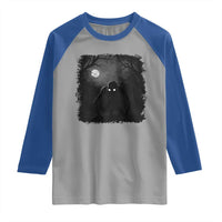 Rake Creepypasta Raglan Shirt Creepy Cryptid Series Cryptozoology Gift Halloween - Wonder Print Shop