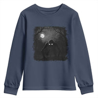 Rake Creepypasta Youth Sweatshirt Creepy Cryptid Series Cryptozoology Gift Halloween - Wonder Print Shop