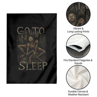 Rake Creepypasta Garden Flag Creepy Cryptid Series Alt Goth Grunge Horror Aesthetic - Wonder Print Shop