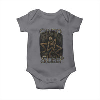 Rake Creepypasta Baby Onesie Creepy Cryptid Series Alt Goth Grunge Horror Aesthetic - Wonder Print Shop