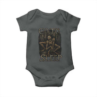 Rake Creepypasta Baby Onesie Creepy Cryptid Series Alt Goth Grunge Horror Aesthetic - Wonder Print Shop