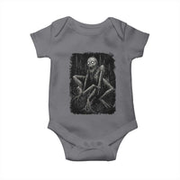 Creepy Rake Baby Onesie Creepypasta Cryptid Series Alt Goth Grunge Horror Aesthetic - Wonder Print Shop