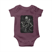 Creepy Rake Baby Onesie Creepypasta Cryptid Series Alt Goth Grunge Horror Aesthetic - Wonder Print Shop