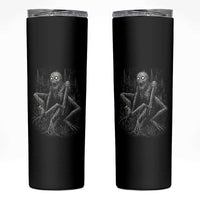 Creepy Rake Skinny Tumbler Creepypasta Cryptid Series Alt Goth Grunge Horror Aesthetic - Wonder Print Shop