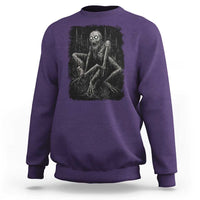 Creepy Rake Sweatshirt Creepypasta Cryptid Series Alt Goth Grunge Horror Aesthetic - Wonder Print Shop