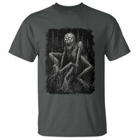 Creepy Rake T Shirt Creepypasta Cryptid Series Alt Goth Grunge Horror Aesthetic - Wonder Print Shop