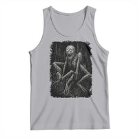 Creepy Rake Tank Top Creepypasta Cryptid Series Alt Goth Grunge Horror Aesthetic - Wonder Print Shop