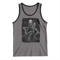 Creepy Rake Tank Top Creepypasta Cryptid Series Alt Goth Grunge Horror Aesthetic - Wonder Print Shop