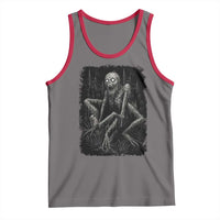 Creepy Rake Tank Top Creepypasta Cryptid Series Alt Goth Grunge Horror Aesthetic - Wonder Print Shop