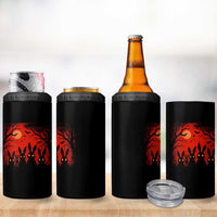Rake Creepypasta 4 in 1 Can Cooler Tumbler Creepy Cryptid Series Horror Goth Alt Alternative Art - Wonder Print Shop