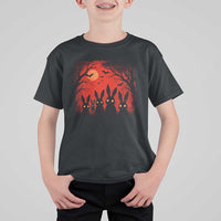 Rake Creepypasta T Shirt For Kid Creepy Cryptid Series Horror Goth Alt Alternative Art - Wonder Print Shop