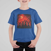 Rake Creepypasta T Shirt For Kid Creepy Cryptid Series Horror Goth Alt Alternative Art - Wonder Print Shop