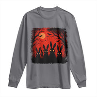 Rake Creepypasta Long Sleeve Shirt Creepy Cryptid Series Horror Goth Alt Alternative Art - Wonder Print Shop