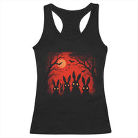 Rake Creepypasta Racerback Tank Top Creepy Cryptid Series Horror Goth Alt Alternative Art - Wonder Print Shop