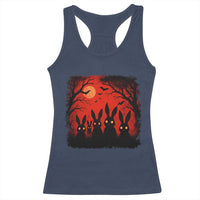 Rake Creepypasta Racerback Tank Top Creepy Cryptid Series Horror Goth Alt Alternative Art - Wonder Print Shop