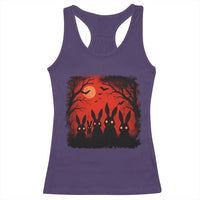 Rake Creepypasta Racerback Tank Top Creepy Cryptid Series Horror Goth Alt Alternative Art - Wonder Print Shop
