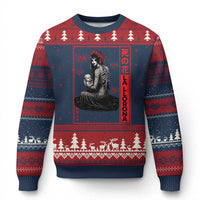 La Llorona Ugly Christmas Sweater Folklore Japanese Spider Lily Soft Grunge Anime Aesthetic Flower - Wonder Print Shop