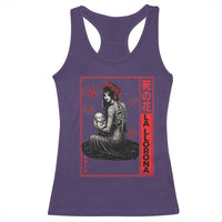 La Llorona Racerback Tank Top Folklore Japanese Spider Lily Soft Grunge Anime Aesthetic Flower - Wonder Print Shop