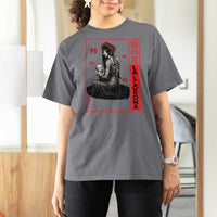 La Llorona T Shirt For Women Folklore Japanese Spider Lily Soft Grunge Anime Aesthetic Flower - Wonder Print Shop