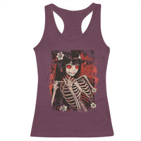 Horror Anime Manga Racerback Tank Top Japan Japanese Creepy Kawaii Goth - Wonder Print Shop