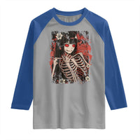 Horror Anime Manga Raglan Shirt Japan Japanese Creepy Kawaii Goth - Wonder Print Shop