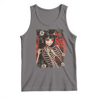 Horror Anime Manga Tank Top Japan Japanese Creepy Kawaii Goth - Wonder Print Shop