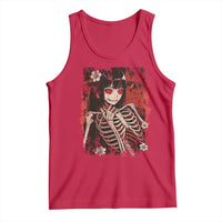 Horror Anime Manga Tank Top Japan Japanese Creepy Kawaii Goth - Wonder Print Shop