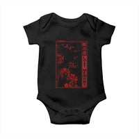 Japanese Spider Lily Baby Onesie Soft Grunge Anime Aesthetic Flower - Wonder Print Shop