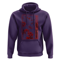 Japanese Spider Lily Hoodie Soft Grunge Anime Aesthetic Flower - Wonder Print Shop