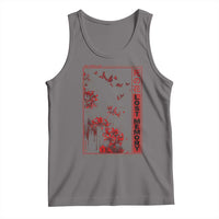 Japanese Spider Lily Tank Top Soft Grunge Anime Aesthetic Flower - Wonder Print Shop