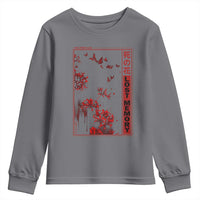 Japanese Spider Lily Youth Sweatshirt Soft Grunge Anime Aesthetic Flower - Wonder Print Shop