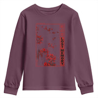 Japanese Spider Lily Youth Sweatshirt Soft Grunge Anime Aesthetic Flower - Wonder Print Shop