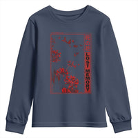 Japanese Spider Lily Youth Sweatshirt Soft Grunge Anime Aesthetic Flower - Wonder Print Shop