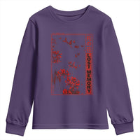 Japanese Spider Lily Youth Sweatshirt Soft Grunge Anime Aesthetic Flower - Wonder Print Shop