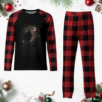 Baba Yaga House Plaid Pajama Set Gothic Slavic Folklore Russia Fairy Tale - Wonder Print Shop
