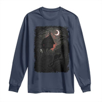 Baba Yaga House Long Sleeve Shirt Gothic Slavic Folklore Russia Fairy Tale - Wonder Print Shop