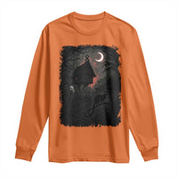 Baba Yaga House Long Sleeve Shirt Gothic Slavic Folklore Russia Fairy Tale - Wonder Print Shop