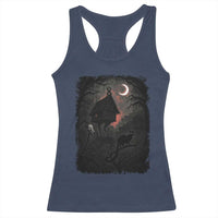 Baba Yaga House Racerback Tank Top Gothic Slavic Folklore Russia Fairy Tale - Wonder Print Shop