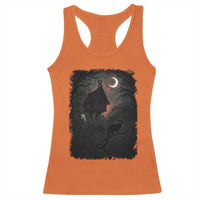 Baba Yaga House Racerback Tank Top Gothic Slavic Folklore Russia Fairy Tale - Wonder Print Shop
