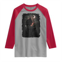 Baba Yaga House Raglan Shirt Gothic Slavic Folklore Russia Fairy Tale - Wonder Print Shop