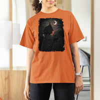 Baba Yaga House T Shirt For Women Gothic Slavic Folklore Russia Fairy Tale - Wonder Print Shop