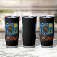 Baba Yaga House Tumbler Cup Starry Night Van Gogh Slavic Folklore Russia Fairy Tale - Wonder Print Shop