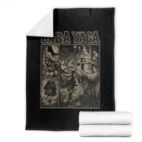 Baba Yaga House Throw Blanket Slavic Folklore Russia Fairy Tale Horror Fans - Wonder Print Shop