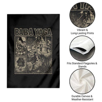 Baba Yaga House Garden Flag Slavic Folklore Russia Fairy Tale Horror Fans - Wonder Print Shop