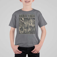 Baba Yaga House T Shirt For Kid Slavic Folklore Russia Fairy Tale Horror Fans - Wonder Print Shop