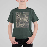 Baba Yaga House T Shirt For Kid Slavic Folklore Russia Fairy Tale Horror Fans - Wonder Print Shop