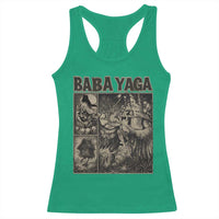 Baba Yaga House Racerback Tank Top Slavic Folklore Russia Fairy Tale Horror Fans - Wonder Print Shop