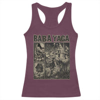 Baba Yaga House Racerback Tank Top Slavic Folklore Russia Fairy Tale Horror Fans - Wonder Print Shop